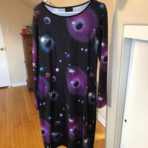 Space Miss Frizzle Dress